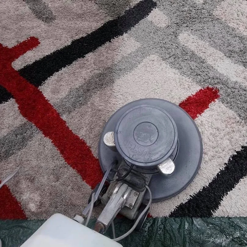 Resultado de limpieza de alfombra